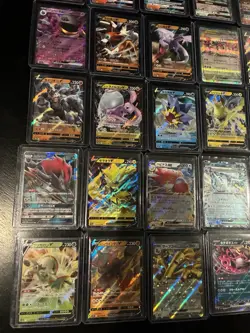 Pokemon 30 Card LOT ALL RR DOUBLE RARE AND ALL IN TOP LOADERS Japanese Chinese - Image 4