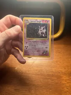 Pokemon TCG Sabrina's Gengar Gym Challenge Holo Card 29/132 Vintage - Image 2