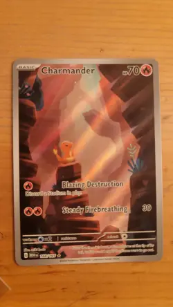 Pokemon TCG SV: Scarlet & Violet 151 #168/165 Charmander NM Card - Image 1
