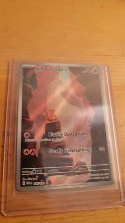 Pokemon TCG SV: Scarlet & Violet 151 #168/165 Charmander NM Card - Image 3