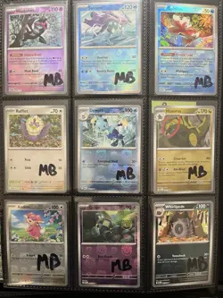 [LOT OF 78] Pokemon Master Ball Pokeball Reverse Holo Cards - Image 1