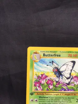 Pokemon Cards: Jungle 1st Edition Uncommon: Butterfree 33/64 - Image 2