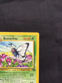 Pokemon Cards: Jungle 1st Edition Uncommon: Butterfree 33/64 - Image 3