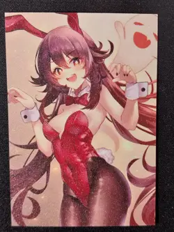 Hu Tao Goddess Story Doujin Frosted Waifu Trading Card Genshin Impact - Image 1