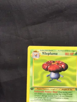 Pokemon Cards: 1st Edition Jungle Rare: Vileplume 31/64 - Image 2