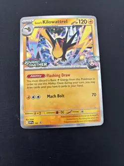 Pokemon TCG: S&V Journey Together 2 Card Lot: Iono’s Kilowattrel IR & Promo - Image 4