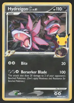 Hydreigon C lv.61 SWSH138 Pokemon TCG SWSH Promo Cards NM - Image 1