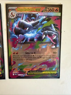 Mega Charizard Ex 013/094 Phantasmal Flames Lot Of 5 Cards - Image 4