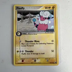 PSA 8 Flaaffy Reverse Holo 56 2005 Pokemon Ex Unseen Forces Card 93453466 - Image 1