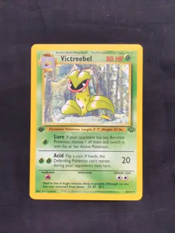 Pokemon Cards: 1st Edition Jungle Rare: Victreebel 30/64 - Image 1