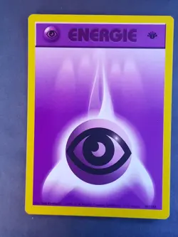 German Pokemon Card: Psychic Energy 101/102 1st Edition Base Set! - Image 1