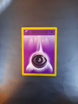 German Pokemon Card: Psychic Energy 101/102 1st Edition Base Set! - Image 3