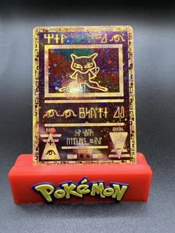 Ancient Mew Holo Pokemon Card Promo 1999-2000 WOTC Rare - NM - Swirl 🌀 - Image 1
