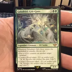 Galadriel, Gift-Giver Lord of the Rings 296 Non-Foil NM - Image 1