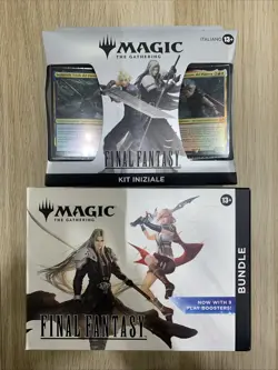Magic: the Gathering Final Fantasy - Fat Pack Bundle ENG + Kit Iniziale Ita New - Image 2
