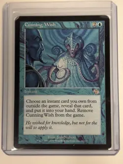 MTG Cunning Wish - Judgment Regular #37 - Image 1