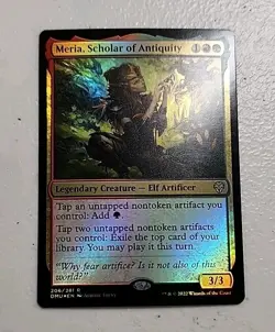 Meria, Scholar of Antiquity Dominaria United Foil MTG - Image 1