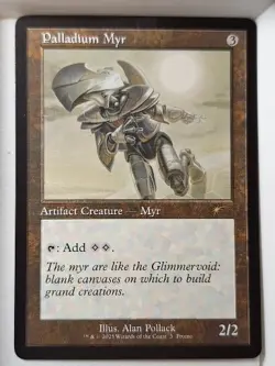 Palladium Myr (Retro Frame) - WPN & Gateway Promo - Magic the Gathering MTG - Image 1