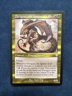 DARIGAAZ, THE IGNITER x1 (243) Invasion (INV) - Magic The Gathering - Image 1