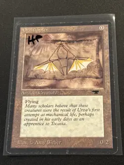 Antiquities Ornithopter MTG Magic the Gathering HP - Image 1