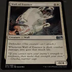 Wall of Essence X5 M15 Core Set 2015 Magic the Gathering MTG Free Shipping - Image 2