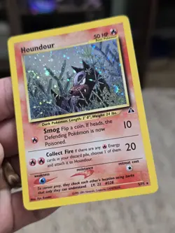 Pokemon Houndour Neo Discovery Holo 5/75 - Image 1