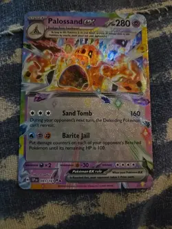 Pokemon Surging Sparks Palossand ex 091/191 Tera Double Rare - Image 1