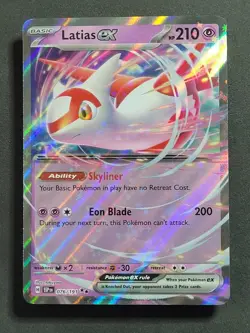Latias ex #076 Double Rare Surging Sparks Pokemon TCG - Image 1