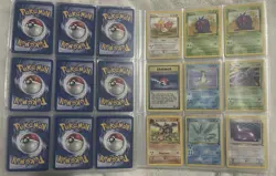 Pokemon TCG Vintage Jungle, Fossil, Rocket Collection Binder -Various Conditions - Image 5