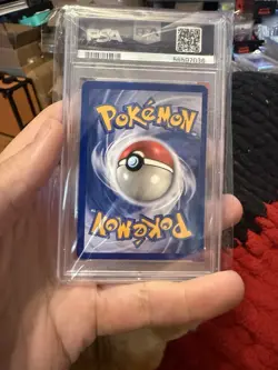 1999 Pokemon Fossil Dragonite Holo PSA 9 - Image 2