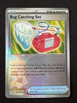 Bug Catching Set 102/131 Poke Ball Prismatic Evolutions PRE -NM- Pokemon TCG - Image 1