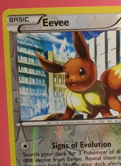 Pokemon TCG Eevee 90/116 Plasma Freeze Common Reverse Holo Lightly Played+ - Image 4