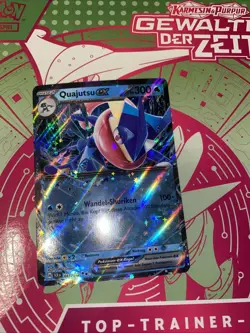 Pokemon Karte Quajutsu EX 041/142 Stellarkrone Near Mint Deutsch - Image 1