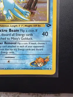 Misty's Golduck 12/132 Holo Rare - Gym Challenge - 1st Edition - Pokemon WOTC - Image 4