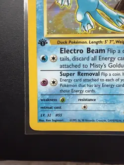 Misty's Golduck 12/132 Holo Rare - Gym Challenge - 1st Edition - Pokemon WOTC - Image 5
