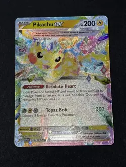 Pokemon TCG : Pikachu ex - Double Rare 057/191 : Surging Sparks NM - Image 1