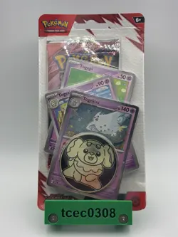 Pokemon Destined Rivals Checklane Blister Pack Togekiss Triple Promo New - Image 1