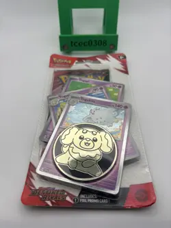 Pokemon Destined Rivals Checklane Blister Pack Togekiss Triple Promo New - Image 3