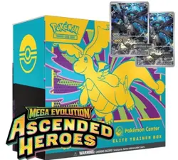 2x Pokemon TCG Mega Ascended Heroes POKEMON CENTER ETB - PRESALE ✅📦 - Image 1