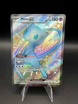 Mew ex - 216/091 - SV: Paldean Fates (PAF) Shiny Ultra Rare Pokemon TCG - Image 1