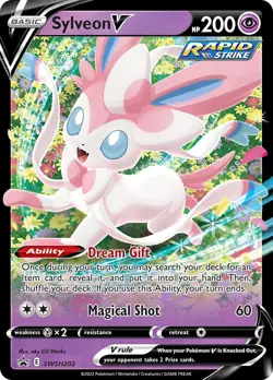 Sylveon V - SWSH202 - Black Star Promo - NM - Pokemon - Read Desc. - Image 1