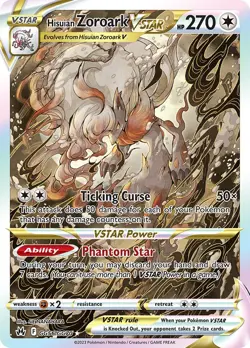 Hisuian Zoroark VSTAR - GG56/GG70 - Crown Zenith - NM - Pokemon - Read Desc. - Image 1