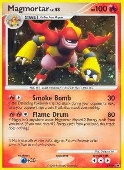 Magmortar - DP20 - Black Star Promo [Holo] - LP/MP - Pokemon - Read Desc. - Image 1