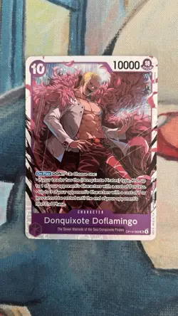 Donquixote Doflamingo One Piece OP14-069 The Azure’s Sea’s Seven English - Image 1