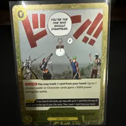 One Piece CCG You're The One Who Should Disapear OP06-115 Foil NM - Image 1