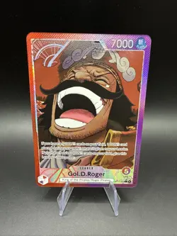 One Piece Gol. D. Roger (Alternate Art) OP13-003 Carrying On His Will Foil - Image 1