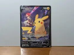 Pikachu v TG16/TG30 Swsh11 Trainer Gallery Holo Card Lost Origin - Image 1