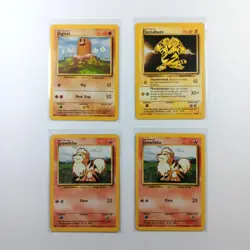 Pokemon TCG Lot of 35 Unlimited Base Set Cards 1999 Common Uncommon LP/MP - Image 4