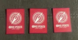 One Piece Card Game Leader Cards Lot - Luffy Nami Zoro Holo Foil NM - Image 2