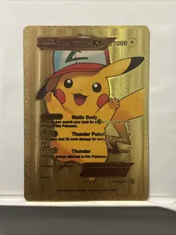 Ash Pikachu Fan Art Card - Image 1